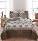 Quilted Comforter Set 6 Pcs Design 1000