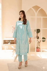 2 Piece – Embroidered Cotton Suit 44 - Nishat Creative Store