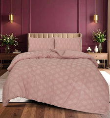 Motif Jacquard Quilt Cover 3 Pcs #266