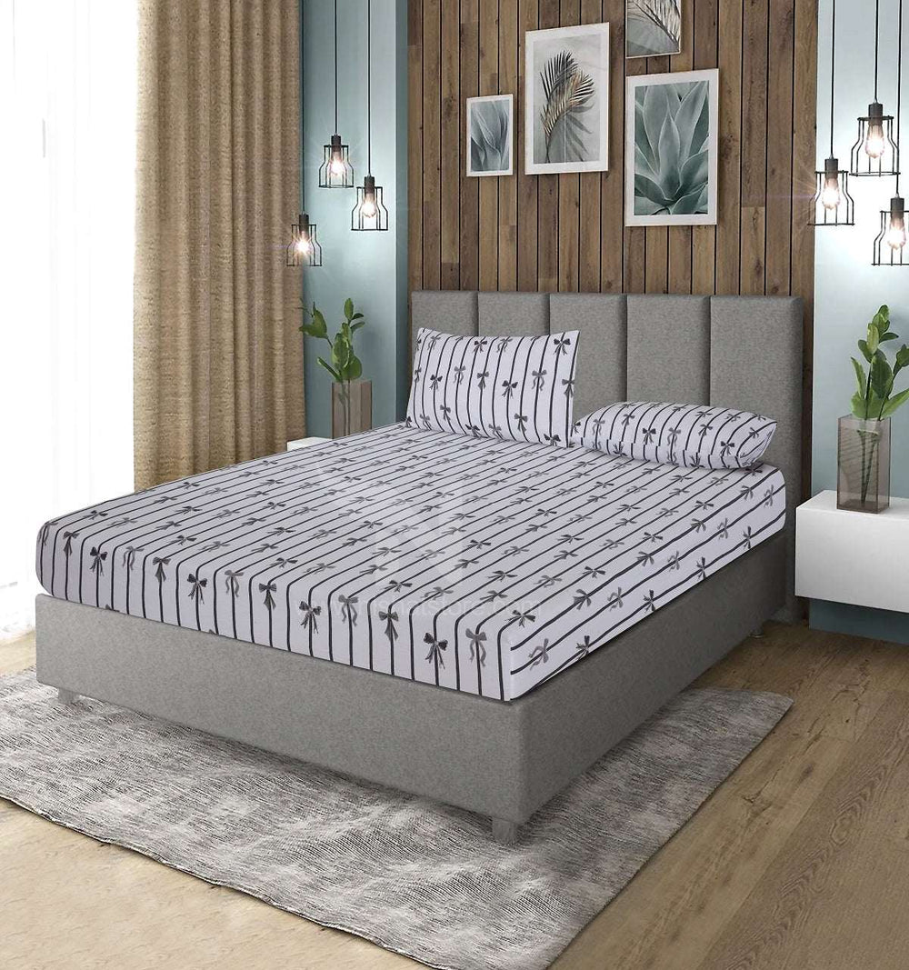 Fitted Double Bed Sheet DS# 395