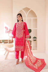 3 Piece – Embroidered Cotton Suit 13 - Nishat Creative Store