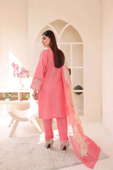 3 Piece – Embroidered Cotton Suit 15 - Nishat Creative Store