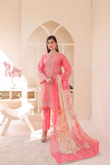 3 Piece – Embroidered Cotton Suit 15 - Nishat Creative Store