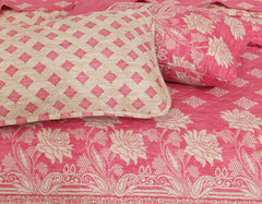 Quilted Comforter Set 6 Pcs Design 1004