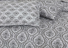 Quilted Comforter Set 6 Pcs Design 1003