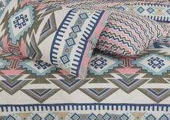 Quilted Comforter Set 6 Pcs Design 1016
