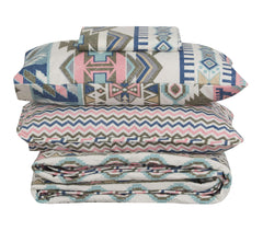 Quilted Comforter Set 6 Pcs Design 1016