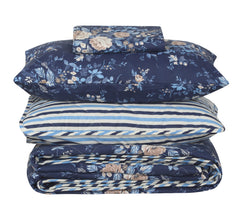 Quilted Comforter Set 6 Pcs Design 1019