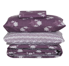 Quilted Comforter Set 6 Pcs Design 1039