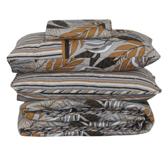 Quilted Comforter Set 6 Pcs Design 1038