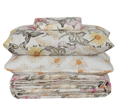 Quilted Comforter Set 6 Pcs Design 1041
