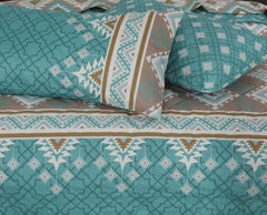 Quilted Comforter Set 6 Pcs Design 1031