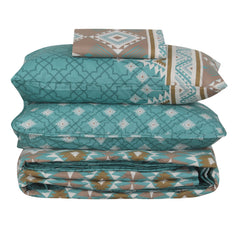 Quilted Comforter Set 6 Pcs Design 1031