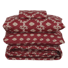Quilted Comforter Set 6 Pcs Design 1047