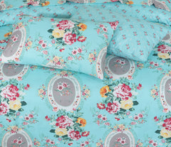 Floral Quilt Cover 6 Pcs Design #252