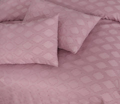 Motif Jacquard Quilt Cover 3 Pcs #272