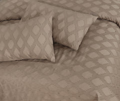 Motif Jacquard Quilt Cover 3 Pcs #271