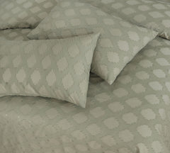 Motif Jacquard Quilt Cover 3 Pcs #273