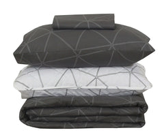 Quilted Comforter Set 6 Pcs Design 907