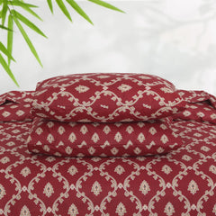 Floral Quilt Cover 6 Pcs Design #244