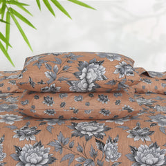 Floral Quilt Cover 6 Pcs Design #257