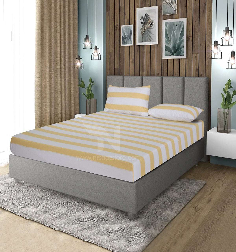 Fitted Double Bed Sheet DS# 398