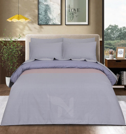 6 Pcs Muti Stripe Quilt Cover Design #231 - Nishat Creative Store
