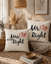 2 PCs Printed Cushion Covers Ds#272
