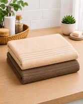 Linear Border Bath Towel