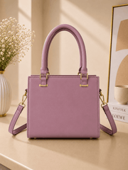 The Noir Grid Tote Bag