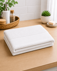 Linear Border Bath Towel