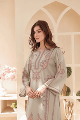 2 Piece – Embroidered Cotton Suit # 32