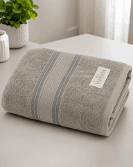 Corded Panel Border Hand Towel (Pack of 2)