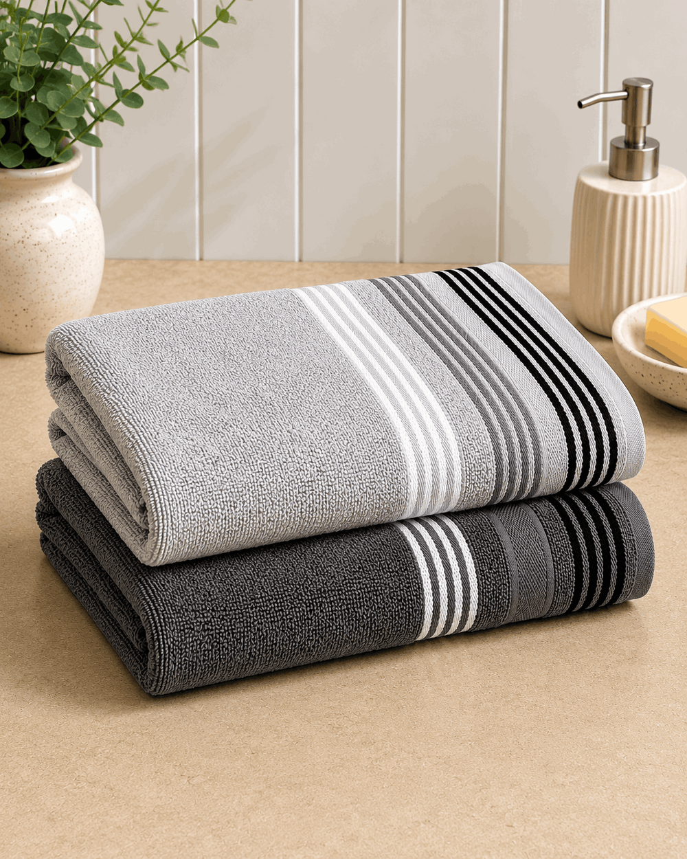 Apex Stripe Bath Towel