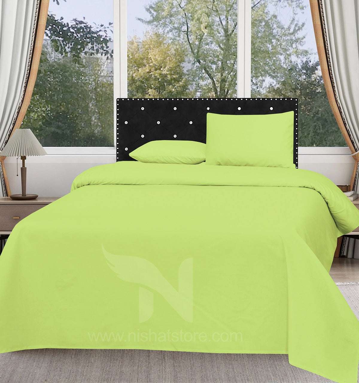 Plain Double Bed Sheet Design NC-C 170
