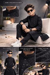 Boy Chikankari Shalwar Kameez KDC 024 - Nishat Creative Store