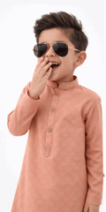 Boy Embroidered Self Shalwar Kameez KDC 018 - Nishat Creative Store