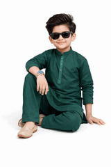 Boy Embroidered Shalwar Kameez KDC 011 - Nishat Creative Store