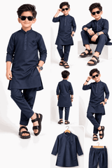 Boy Embroidered Shalwar Kameez KDC 012 - Nishat Creative Store