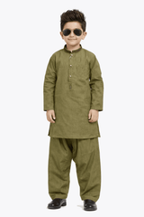Boy Embroidered Shalwar Kameez KDC 016 - Kiddiesco