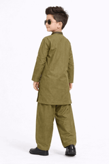 Boy Embroidered Shalwar Kameez KDC 016 - Kiddiesco