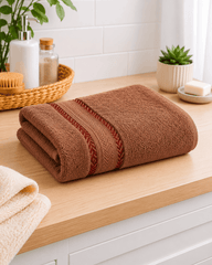 Cotton Hand Towel Nordic Border Set of 2 - Nishat Creative Store