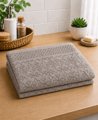 Damask Pattern Bath Towel - Nishat Creative Store