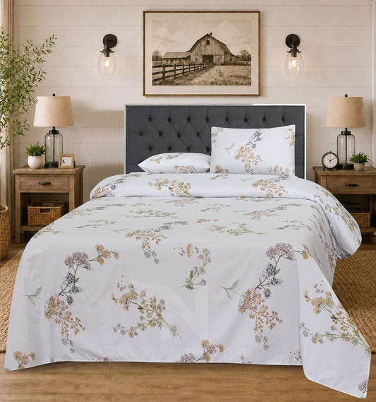 Double Bed Sheet Design NC-C 7415 - Nishat Creative Store