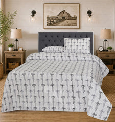 Double Bed Sheet Design NC-C 7436 - Nishat Creative Store
