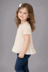 Elegant Charm Peplum Shirt