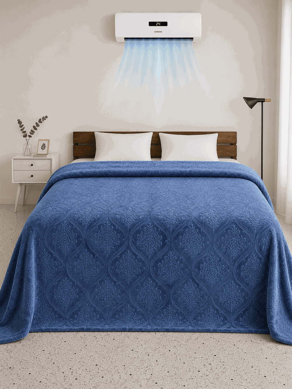 Embossed Double Blanket NCS 218 - Nishat Creative Store