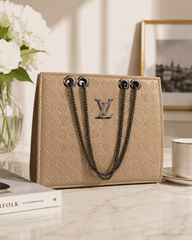 Embossed LV Monogram Tote Bag - Nishat Creative Store