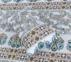 Fitted Double Bed Sheet DS 321 - Nishat Creative Store