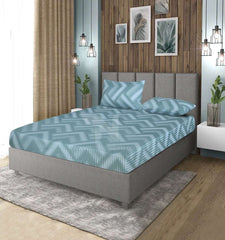 Fitted Double Bed Sheet DS 381 - Nishat Creative Store